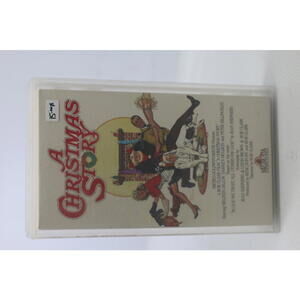 A Christmas Story VHS Tape Vintage movie with plastic protector